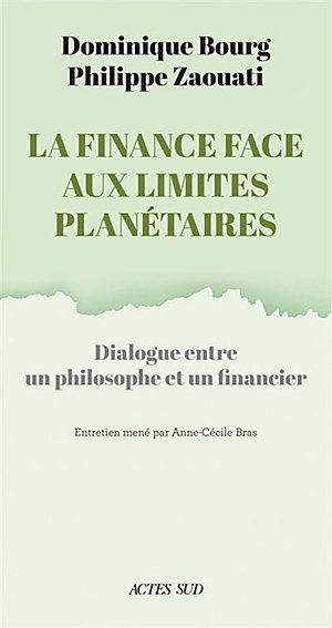 Couverture de La finance face aux limites planétaires